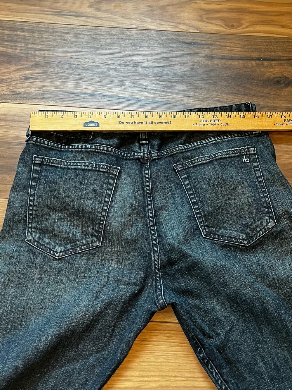 Rag & Bone Fit 2 Slim Dark Wash Color Ainsley Men’s Size 34x30 - Picture 8 of 11